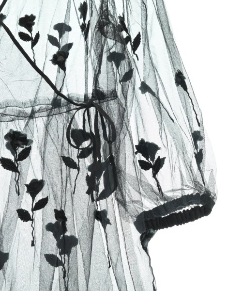 MUVEIL（ミュベール）カジュアルシャツ 黒 サイズ:36(S位) レディース/2200643802070