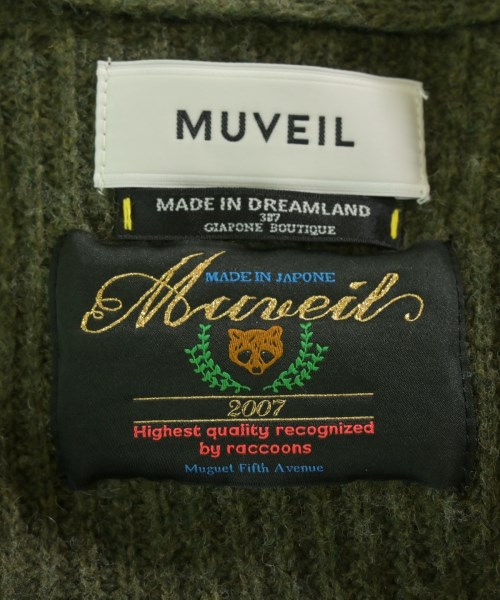 MUVEIL（ミュベール）カーディガン カーキ サイズ:36(S位) レディース/2200656024025