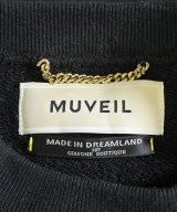 MUVEIL（ミュベール）スウェット 黒 サイズ:38(M位) レディース/2200659304063