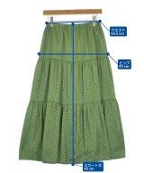 MUVEIL（ミュベール）ロング・マキシ丈スカート 緑 サイズ:-(S位) レディース/2200655250036