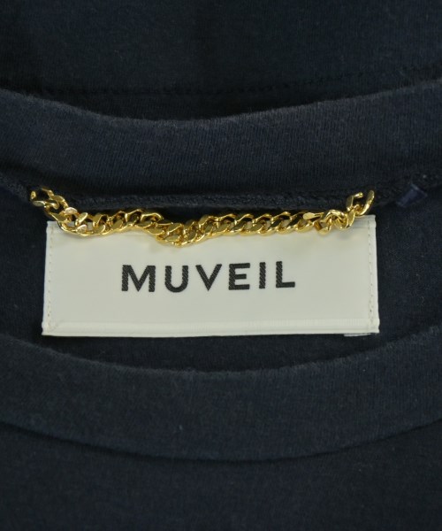 MUVEIL（ミュベール）Tシャツ・カットソー 紺 サイズ:40(M位) レディース/2200710819031