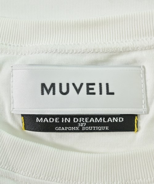 MUVEIL（ミュベール）Tシャツ・カットソー 白 サイズ:36(S位) レディース/2200711398054