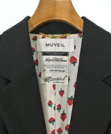 MUVEIL（ミュベール）テーラードジャケット 黒 サイズ:38(M位) レディース/2200713978070