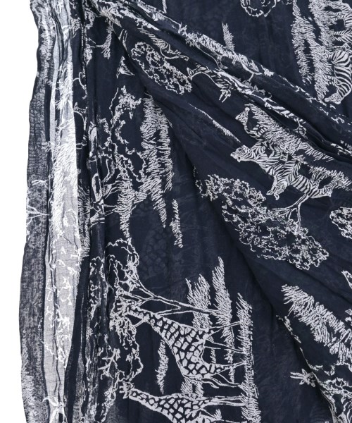 MUVEIL（ミュベール）ストール 紺 サイズ:- レディース/2200645875027