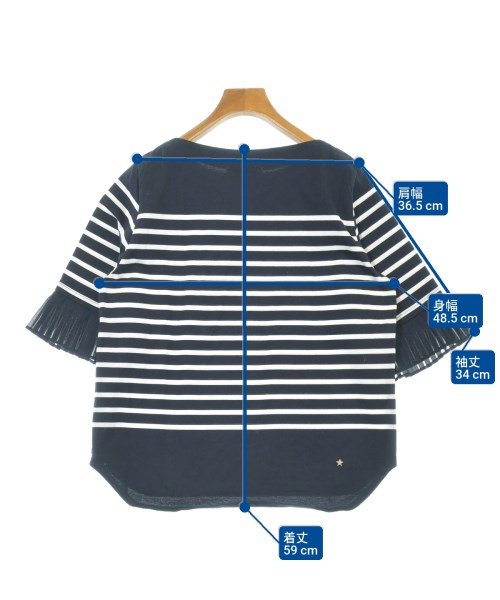 MUVEIL（ミュベール）Tシャツ・カットソー 紺 サイズ:-(M位) レディース/2200647271056