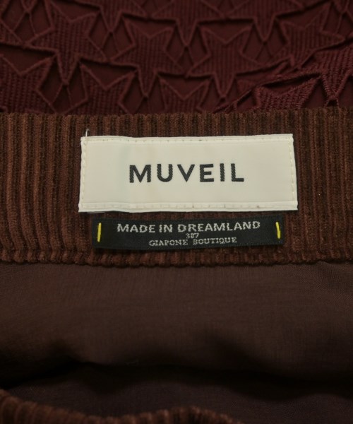MUVEIL（ミュベール）ロング・マキシ丈スカート 赤 サイズ:40(M位) レディース/2200640902032