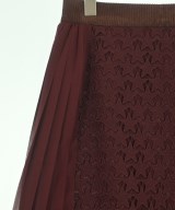 MUVEIL（ミュベール）ロング・マキシ丈スカート 赤 サイズ:40(M位) レディース/2200640902032