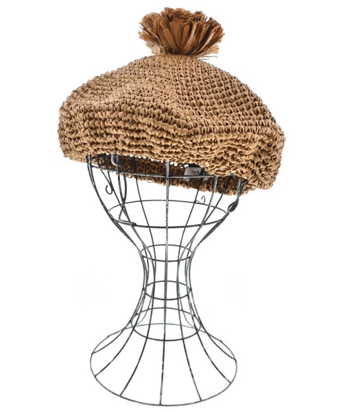 MUVEIL(ミュベール)ハンチング・ベレー帽 ベージュ サイズ:F/2200638168075