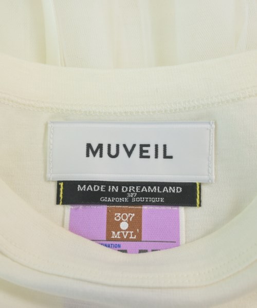 MUVEIL（ミュベール）Tシャツ・カットソー 白 サイズ:36(S位) レディース/2200633291136