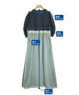 MUVEIL（ミュベール）ワンピース 紺 サイズ:40(M位) レディース/2200633291310