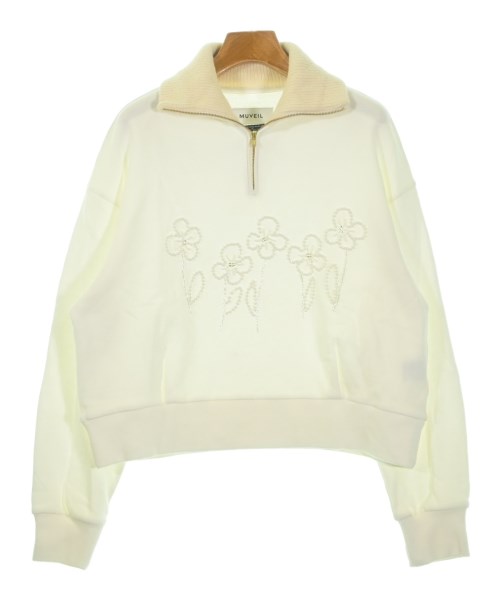 MUVEIL(ミュベール)スウェット 白 サイズ:40(M位)/2200633291440