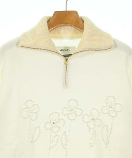 MUVEIL（ミュベール）スウェット 白 サイズ:40(M位) レディース/2200633291440