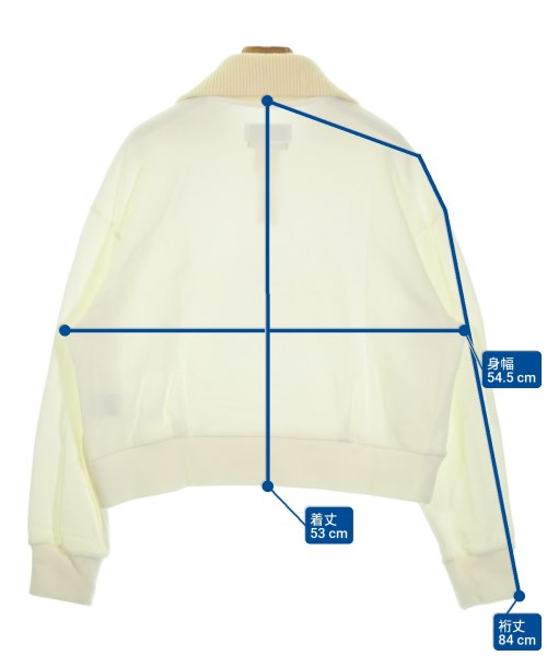 MUVEIL（ミュベール）スウェット 白 サイズ:40(M位) レディース/2200633291440