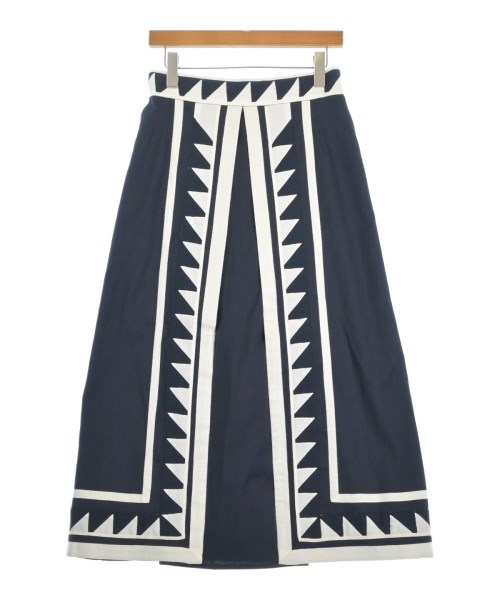 MUVEIL(ミュベール)ロング・マキシ丈スカート 紺 サイズ:40(M位)/2200633291631