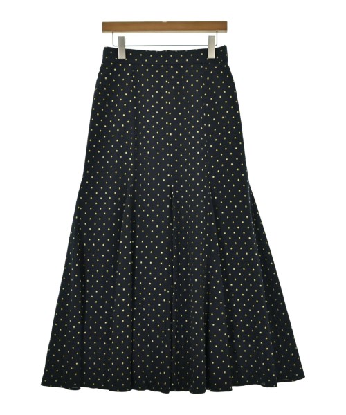 MUVEIL(ミュベール)ロング・マキシ丈スカート 紺 サイズ:40(M位)/2200633291686