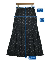 MUVEIL（ミュベール）ロング・マキシ丈スカート 紺 サイズ:40(M位) レディース/2200633291686