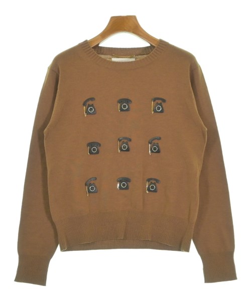 MUVEIL(ミュベール)ニット・セーター 茶 サイズ:38(M位)/2200643121058