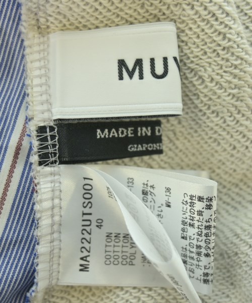 MUVEIL（ミュベール）スウェット グレー サイズ:40(M位) レディース/2200644356121