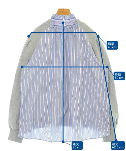 MUVEIL（ミュベール）スウェット グレー サイズ:40(M位) レディース/2200644356121