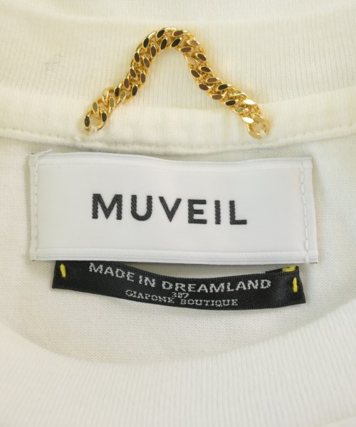 MUVEIL（ミュベール）Tシャツ・カットソー 白 サイズ:38(M位) レディース/2200704225282
