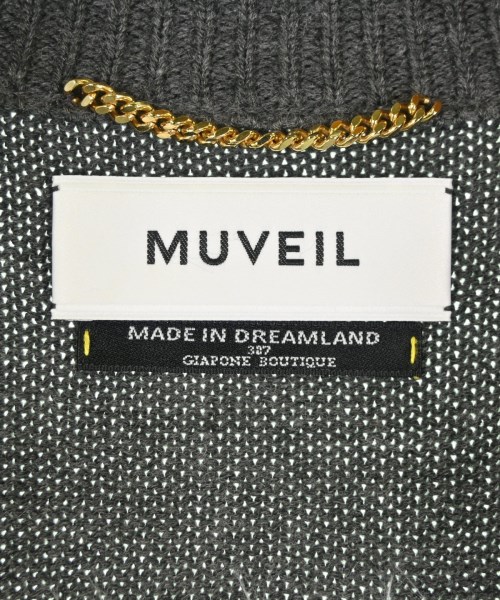 MUVEIL（ミュベール）カーディガン グレー サイズ:38(M位) レディース/2200704312036