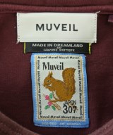 MUVEIL（ミュベール）Tシャツ・カットソー 赤 サイズ:38(M位) レディース/2200659383204
