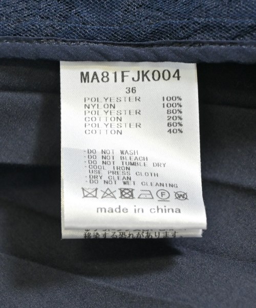 MUVEIL（ミュベール）その他 紺 サイズ:36(S位) レディース/2200662922018