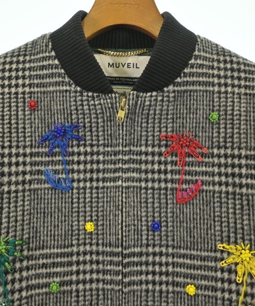 MUVEIL（ミュベール）ブルゾン グレー サイズ:38(M位) レディース/2200667958067