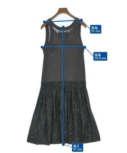 MUVEIL（ミュベール）ワンピース グレー サイズ:F レディース/2200669067101