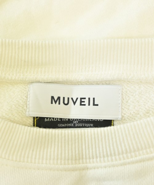 MUVEIL（ミュベール）スウェット 白 サイズ:38(M位) レディース/2200730611035