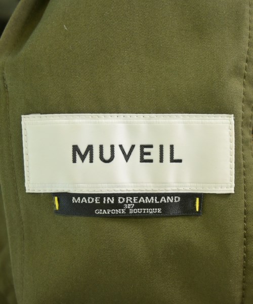 MUVEIL（ミュベール）モッズコート カーキ サイズ:36(S位) レディース/2200733206016