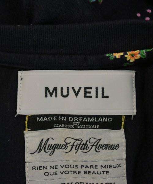 MUVEIL（ミュベール）Tシャツ・カットソー 黒 サイズ:38(M位) レディース/2200724503025