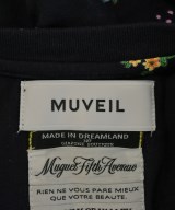 MUVEIL（ミュベール）Tシャツ・カットソー 黒 サイズ:38(M位) レディース/2200724503025