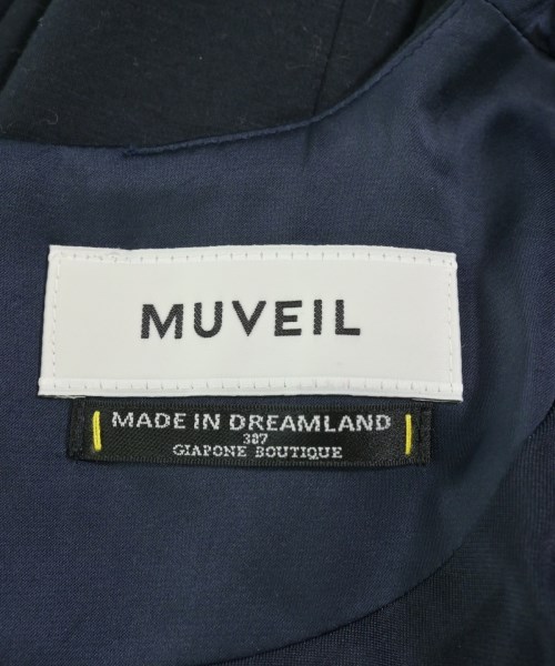 MUVEIL（ミュベール）ワンピース 紺 サイズ:38(M位) レディース/2200721656021