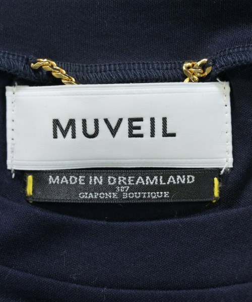 MUVEIL（ミュベール）Tシャツ・カットソー 紺 サイズ:36(S位) レディース/2200721811048