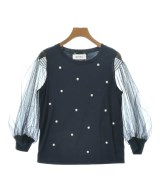 MUVEIL（ミュベール）Tシャツ・カットソー 紺 サイズ:36(S位) レディース/2200721811048