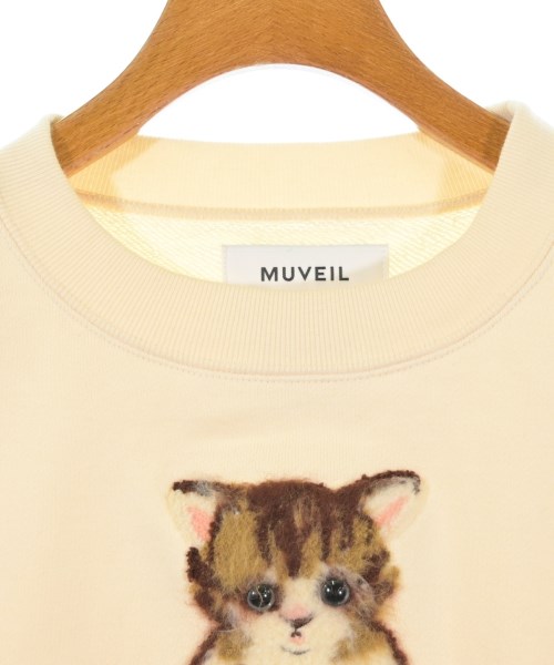 MUVEIL（ミュベール）スウェット 白 サイズ:40(M位) レディース/2200680287021
