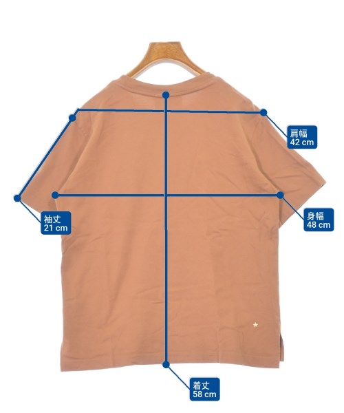 MUVEIL（ミュベール）Tシャツ・カットソー 茶 サイズ:-(M位) レディース/2200674770317