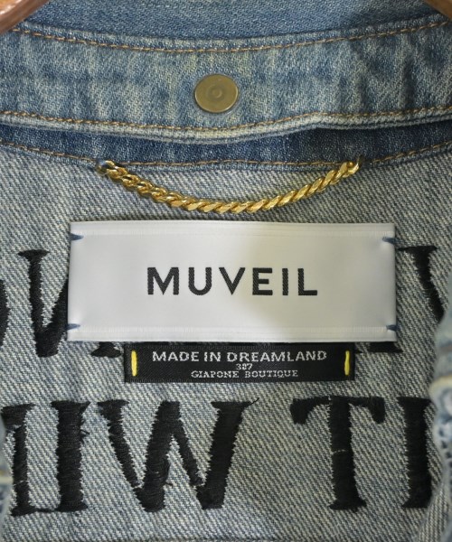 MUVEIL（ミュベール）デニムジャケット 青 サイズ:40(M位) レディース/2200678136010
