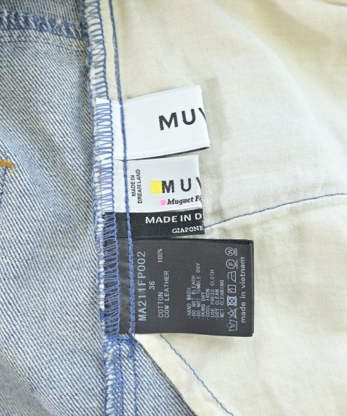 MUVEIL（ミュベール）デニムパンツ 青 サイズ:36(S位) レディース/2200684898063