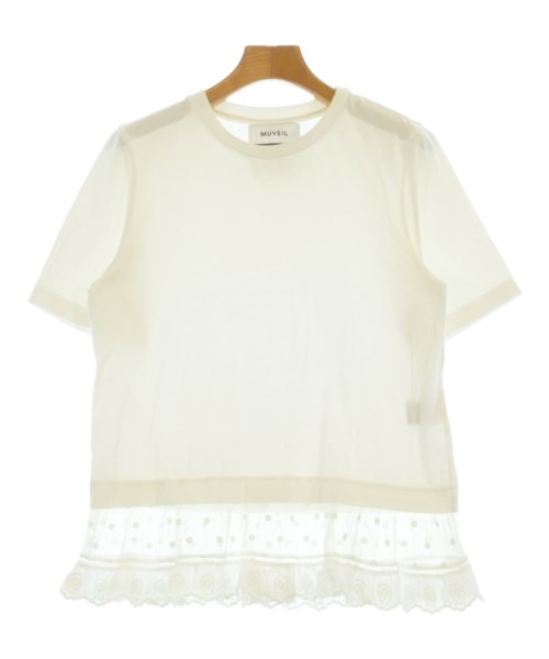 MUVEIL(ミュベール)Tシャツ・カットソー 白 サイズ:36(S位)/2200685258064