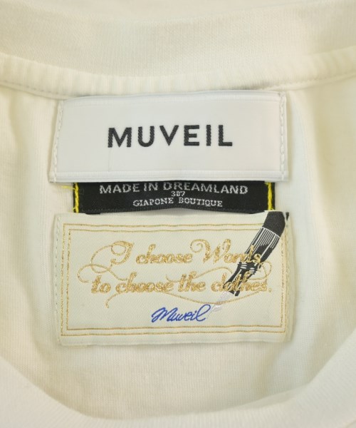 MUVEIL（ミュベール）Tシャツ・カットソー 白 サイズ:36(S位) レディース/2200685258064
