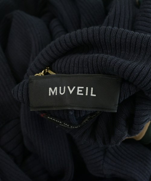 MUVEIL（ミュベール）ニット・セーター 紺 サイズ:38(M位) レディース/2200677579054