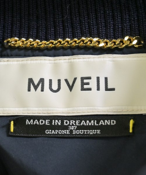 MUVEIL（ミュベール）ダウンジャケット/ダウンベスト 紺 サイズ:36(S位) レディース/2200688033026