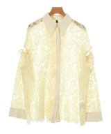 AULA AILA（アウラアイラ）カジュアルシャツ 黄 サイズ:0(XS位) レディース/2200638591118