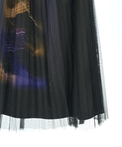 AULA AILA（アウラアイラ）ひざ丈スカート 黒 サイズ:1(S位) レディース/2200627545054