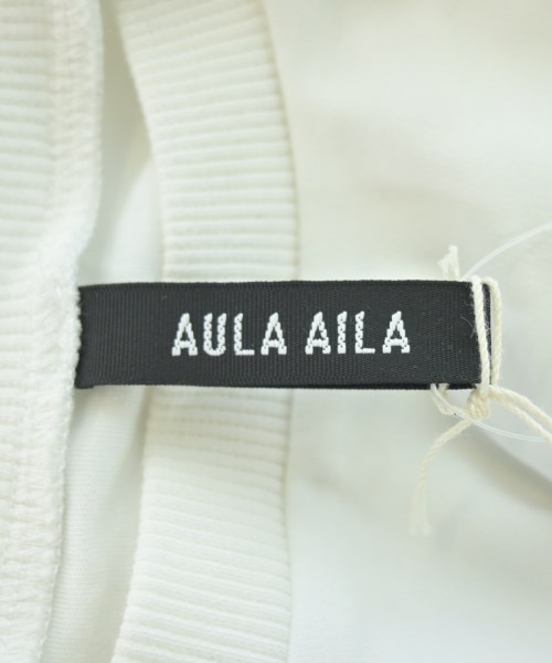 AULA AILA（アウラアイラ）Tシャツ・カットソー 白 サイズ:0(XS位) レディース/2200619581046