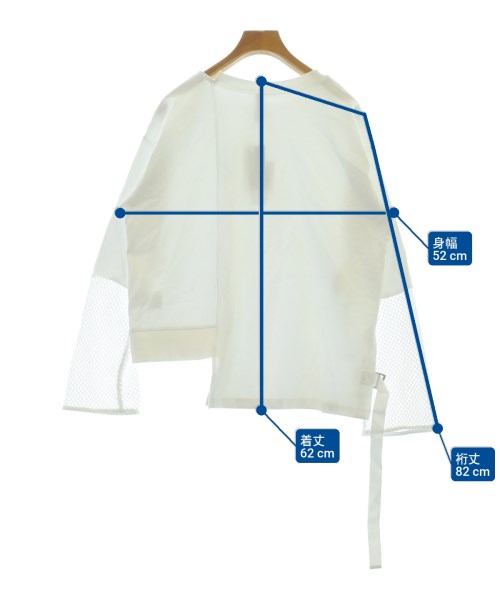 AULA AILA（アウラアイラ）Tシャツ・カットソー 白 サイズ:0(XS位) レディース/2200619581046