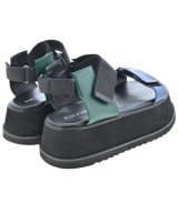 AULA AILA（アウラアイラ）サンダル 黒 サイズ:-(23.5cm位) レディース/2200633957070