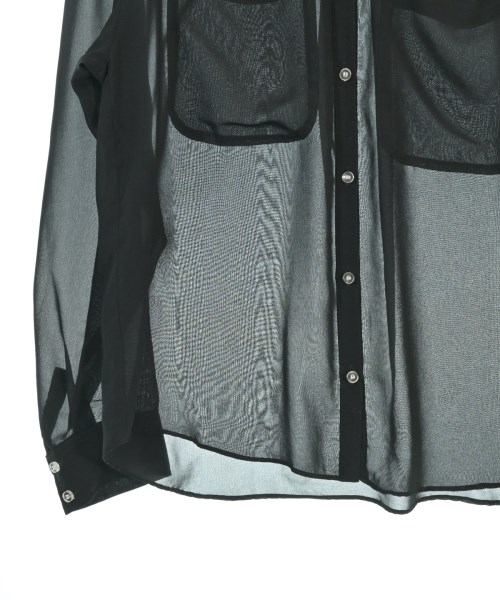 AULA AILA（アウラアイラ）カジュアルシャツ 黒 サイズ:0(XS位) レディース/2200680136053